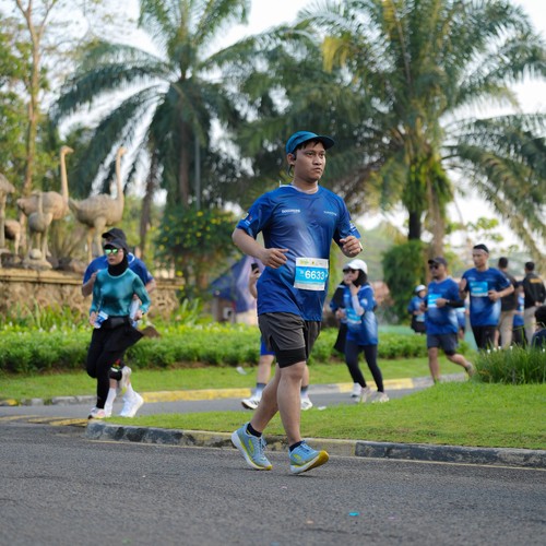 Race photo from BOGORUN 2026