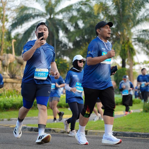 Race photo from BOGORUN 2026