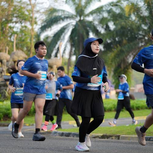 Race photo from BOGORUN 2026