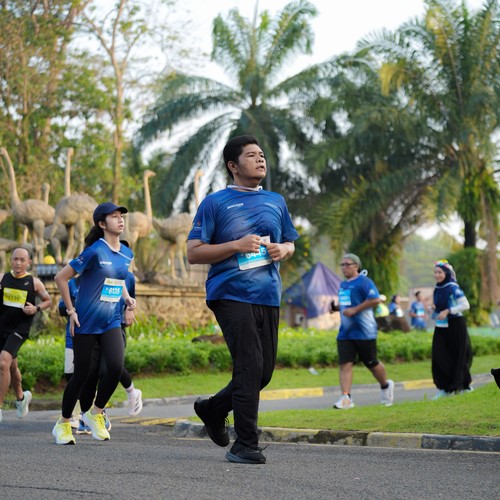 Race photo from BOGORUN 2026
