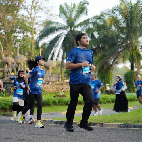 Race photo from BOGORUN 2026