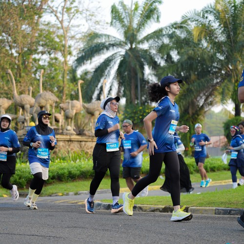 Race photo from BOGORUN 2026