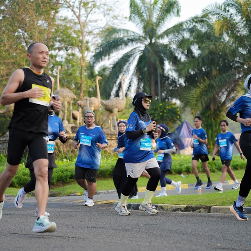 Race photo from BOGORUN 2026