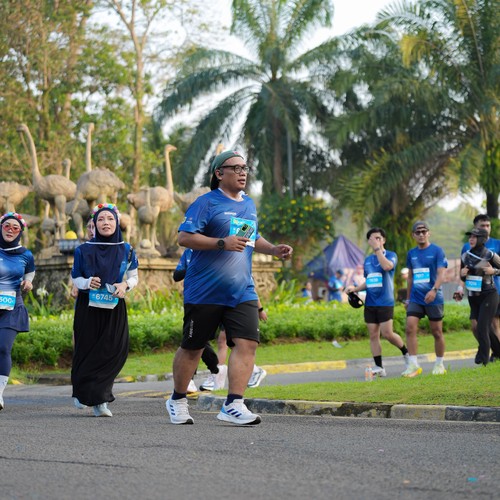 Race photo from BOGORUN 2026