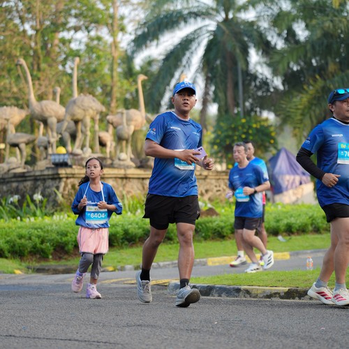 Race photo from BOGORUN 2026