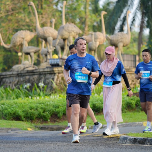 Race photo from BOGORUN 2026