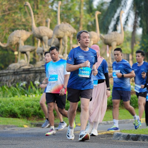 Race photo from BOGORUN 2026