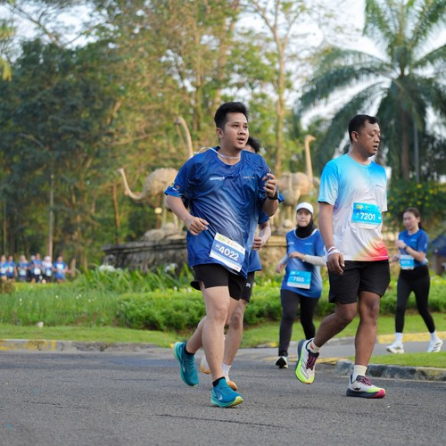 Race photo from BOGORUN 2026