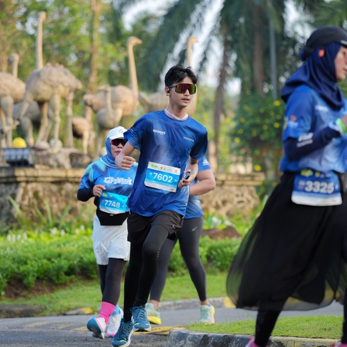 Race photo from BOGORUN 2026