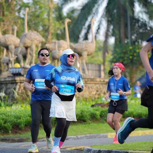 Race photo from BOGORUN 2026
