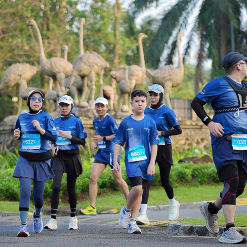 Race photo from BOGORUN 2026