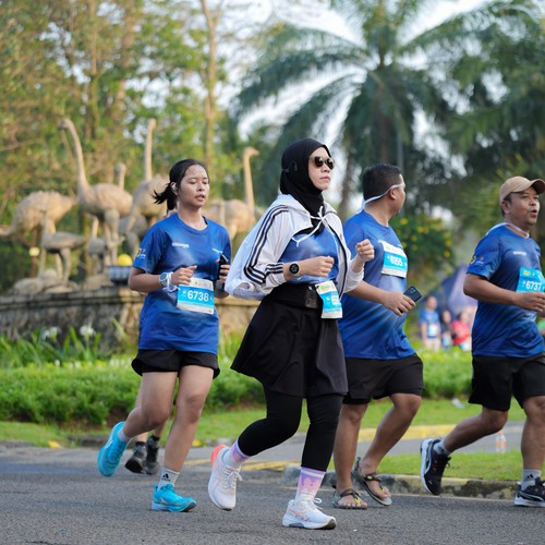 Race photo from BOGORUN 2026