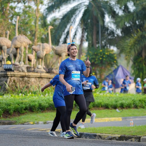 Race photo from BOGORUN 2026