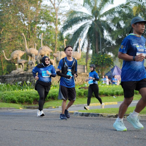Race photo from BOGORUN 2026