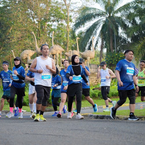 Race photo from BOGORUN 2026