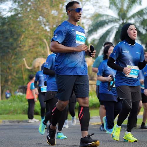 Race photo from BOGORUN 2026