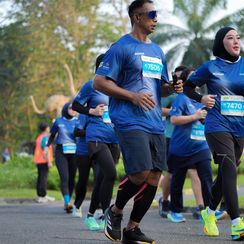 Race photo from BOGORUN 2026