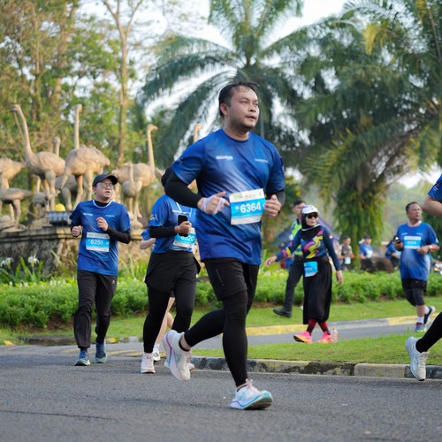 Race photo from BOGORUN 2026