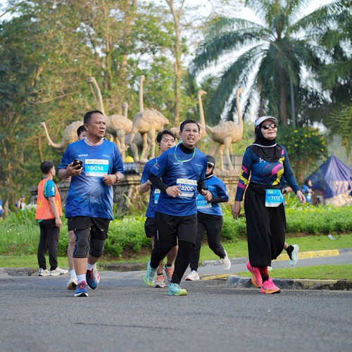 Race photo from BOGORUN 2026