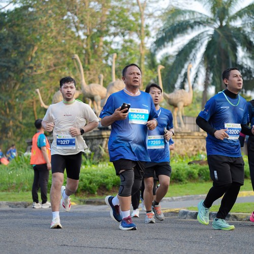 Race photo from BOGORUN 2026