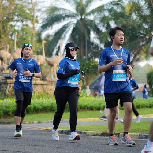Race photo from BOGORUN 2026