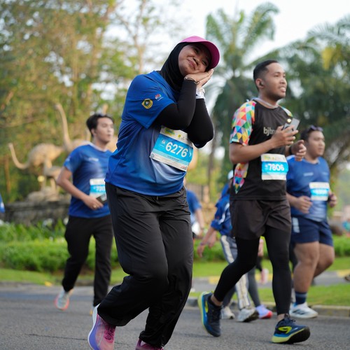 Race photo from BOGORUN 2026