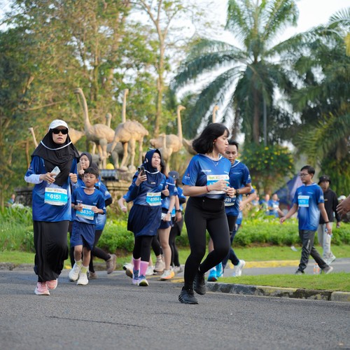 Race photo from BOGORUN 2026