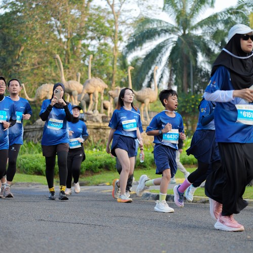 Race photo from BOGORUN 2026