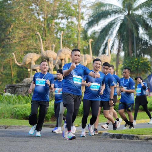 Race photo from BOGORUN 2026