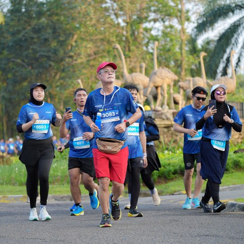 Race photo from BOGORUN 2026