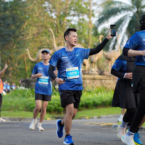 Race photo from BOGORUN 2026
