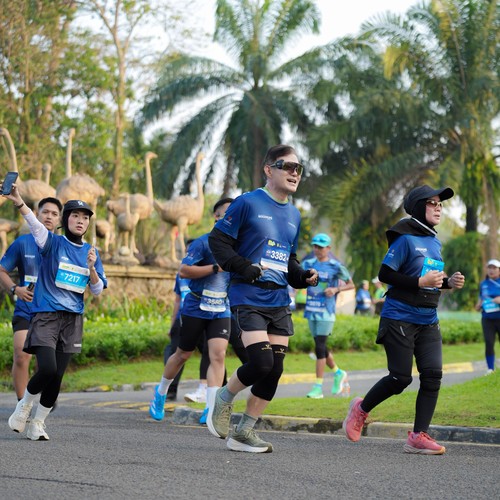 Race photo from BOGORUN 2026