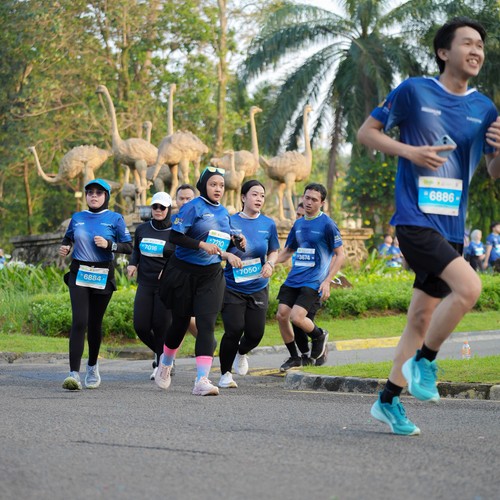 Race photo from BOGORUN 2026