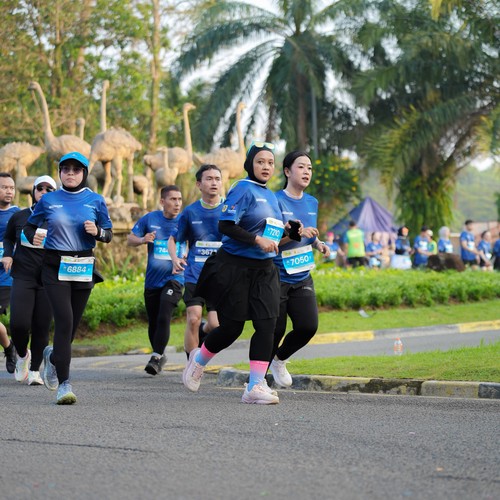 Race photo from BOGORUN 2026