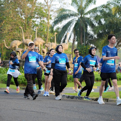 Race photo from BOGORUN 2026