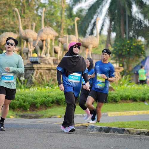 Race photo from BOGORUN 2026