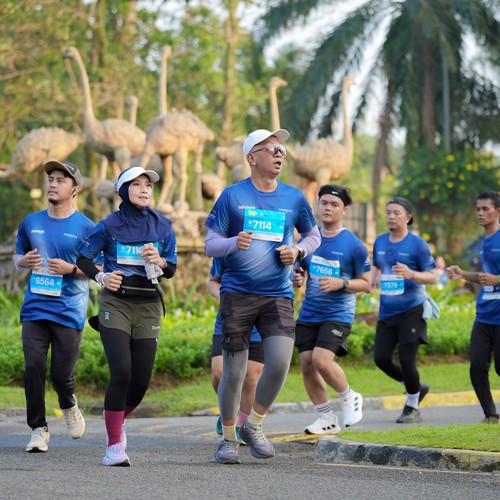 Race photo from BOGORUN 2026