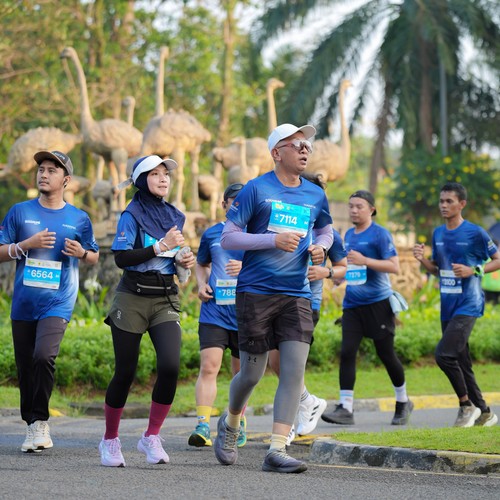 Race photo from BOGORUN 2026
