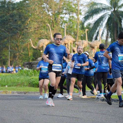 Race photo from BOGORUN 2026