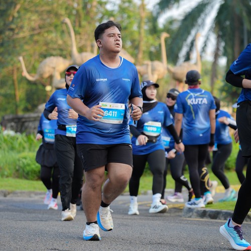 Race photo from BOGORUN 2026