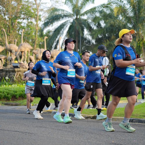 Race photo from BOGORUN 2026