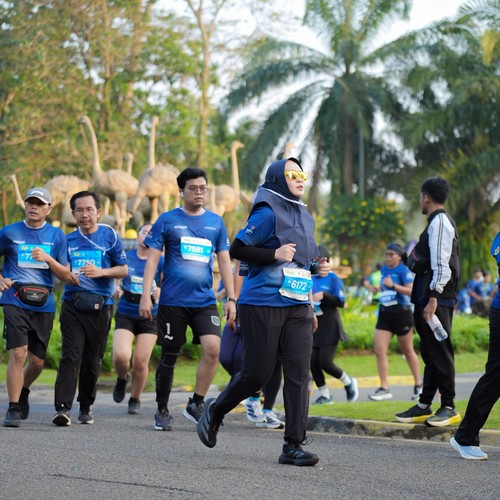 Race photo from BOGORUN 2026