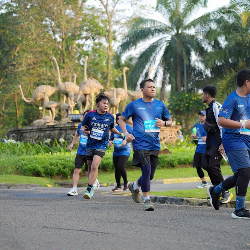 Race photo from BOGORUN 2026