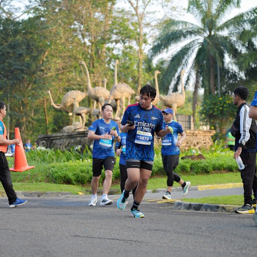 Race photo from BOGORUN 2026