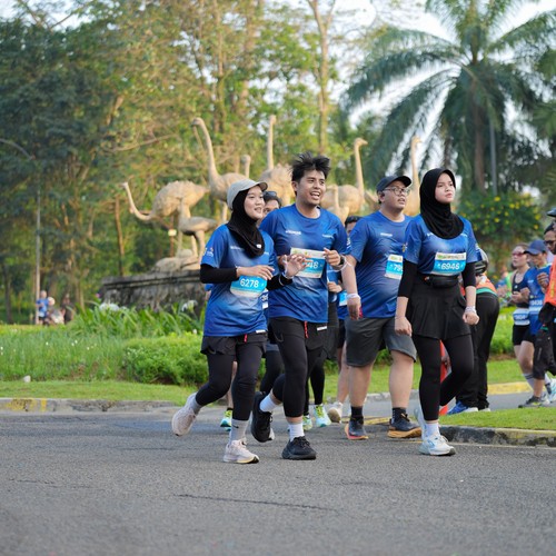 Race photo from BOGORUN 2026