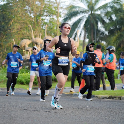 Race photo from BOGORUN 2026