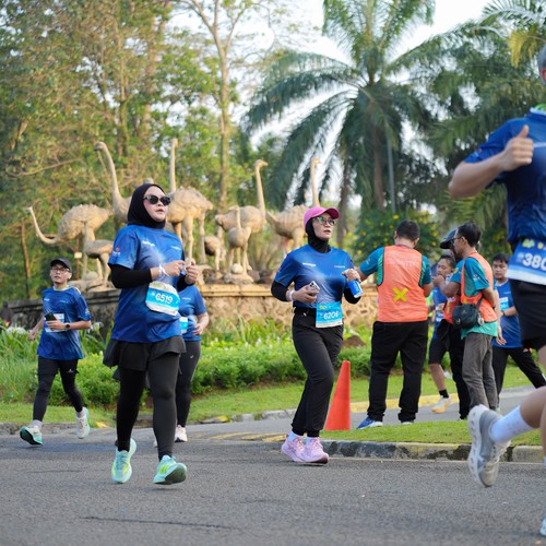 Race photo from BOGORUN 2026