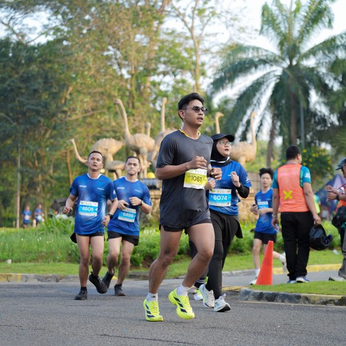 Race photo from BOGORUN 2026