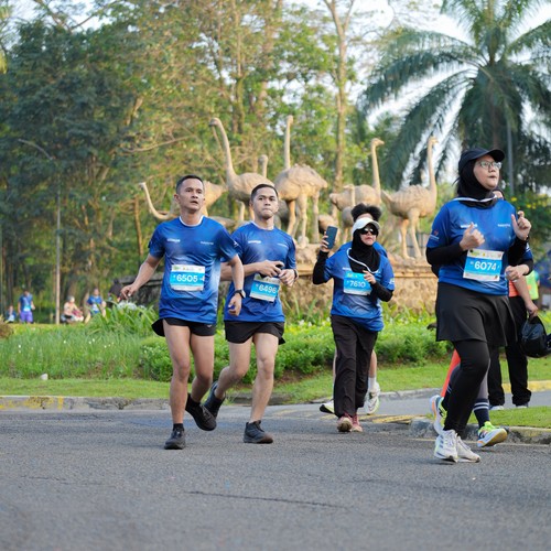 Race photo from BOGORUN 2026