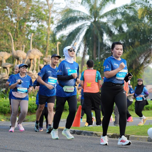 Race photo from BOGORUN 2026
